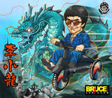 【Pre-order】Bruce Lee Club x PLANET-X - TRIKES OF DRAGON Tricycles Toys ( Orange / Black)